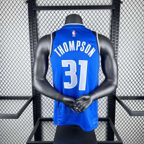 Men's 2023 Klay Thompson Blue Team Jersey