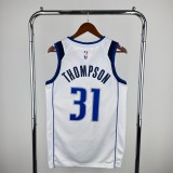 Men's 2023 Klay Thompson White Team Jersey
