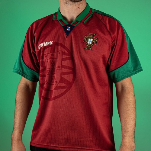 Portugal 1996/1997 Home Retro Jersey