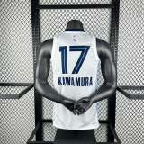 Men's 2023 Yuki Kawamura White Team Jersey