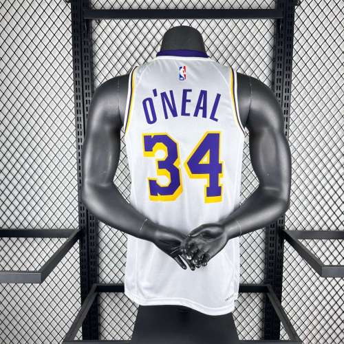 Men's Shaquille O'Neal White Team Jersey