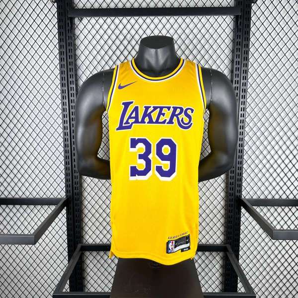 Men's Dwight Howard Yellow Team Jersey