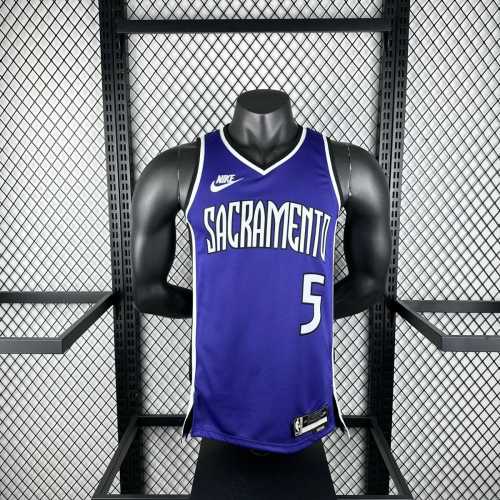Men's 2025 De'Aaron Fox Retro Team Jersey