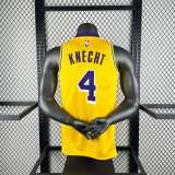 Men's 2023 Dalton Knecht Yellow Team Jersey