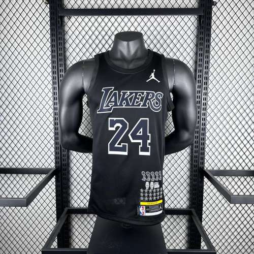 Men's Kobe Bryant Black Team Jersey