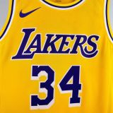 Men's Shaquille O'Neal Yellow Team Jersey
