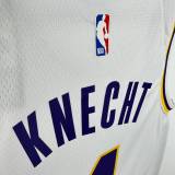 Men's 2023 Dalton Knecht White Team Jersey