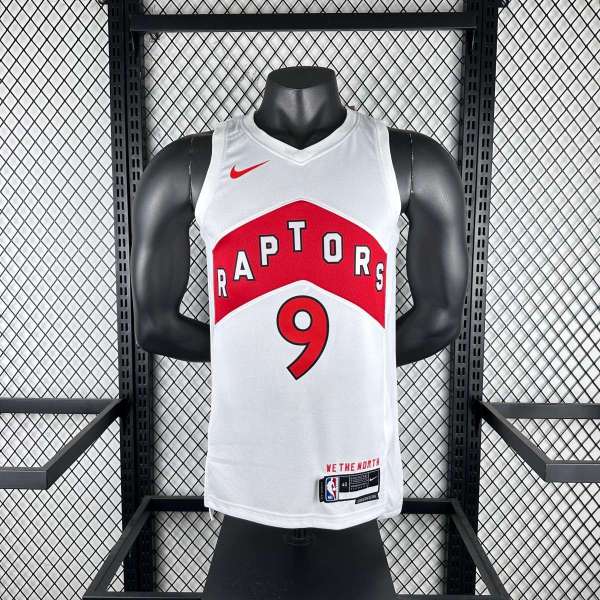 Men's 2023 RJ Barrett White Team Jersey