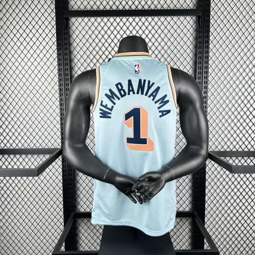 Men's 2025 Victor Wembanyama Team Jersey - City Edition