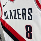 Men's 2023 Deni Avdija White Team Jersey