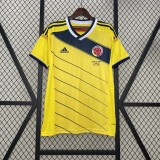 Colombia 2014 World Cup Home Retro Jersey