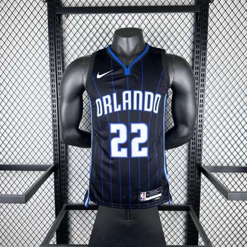 Men's 2023 Franz Wagner Black Team Jersey