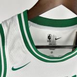 Youth Jaylen Brown White Team Jersey