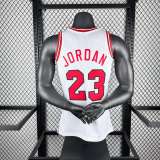 Men's M&N 1984/85 Michael Jordan White Retro Jersey