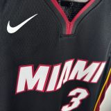 Youth Dwyane Wade Black Team Jersey