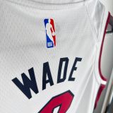 Youth Dwyane Wade White Team Jersey