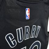 Men's Stephen Curry Black Team Jersey