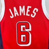 Unisex USA Basketball 2024 Olympics Team LeBron James Swingman Jersey - Red