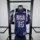 Unisex USA Basketball 2024 Olympics Team  Devin Booker Swingman Jersey - Navy