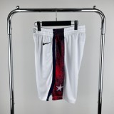Unisex USA Basketball 2024 Olympics Team Swingman Shorts - White
