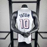 Unisex USA Basketball 2024 Olympics Team Jayson Tatum Swingman Jersey -  White