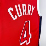 Unisex USA Basketball 2024 Olympics Team Stephen Curry Swingman Jersey - Red