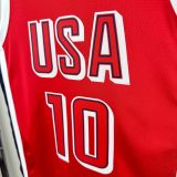 Unisex USA Basketball 2024 Olympics Team Jayson Tatum Swingman Jersey - Red