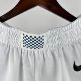 Unisex USA Basketball 2024 Olympics Team Swingman Shorts - White