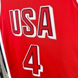 Unisex USA Basketball 2024 Olympics Team Stephen Curry Swingman Jersey - Red
