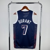 Unisex USA Basketball 2024 Olympics Team Kevin Durant Swingman Jersey - Navy