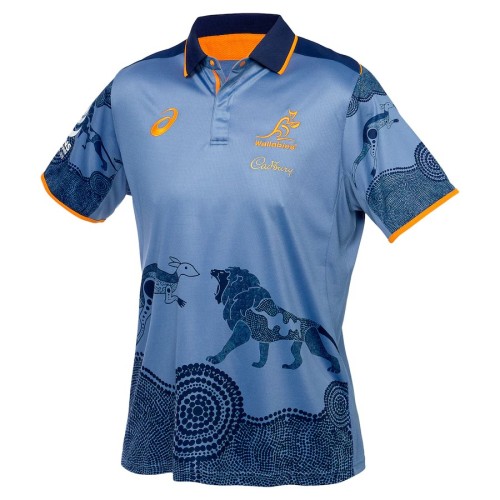 Australia Wallabies Lions Tour 2025 Training Rugby Polo