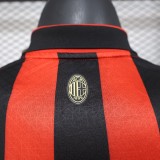 Player Version AC Milan 125th Anniversary Pro Polo