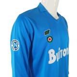 Napoli 1987/1988 Home Long Sleeve Retro Jersey