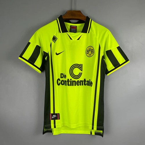 Borussia Dortmund 1996/1997 Home Retro Jersey