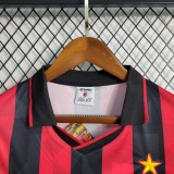 AC Milan 1993/1994 Home Long Sleeve Retro Jersey