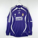 Real Madrid 2006/2007 Third Long Sleeve Retro Jersey
