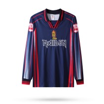 West Ham United x Iron Maiden 1998 Long Sleeve Retro Jersey