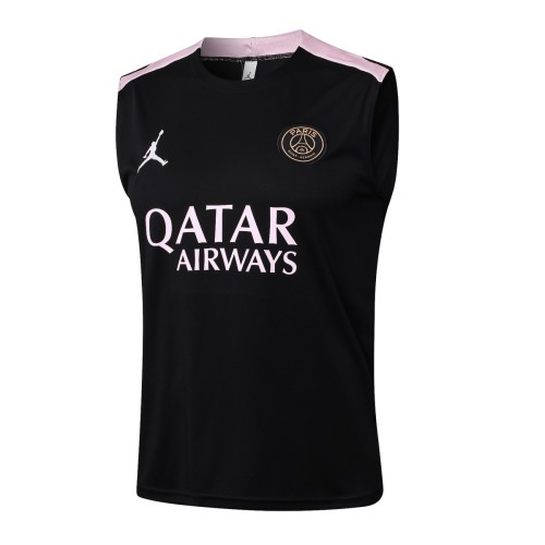 PSG 24/25 Sleeveless Jersey and Shorts Set D1232