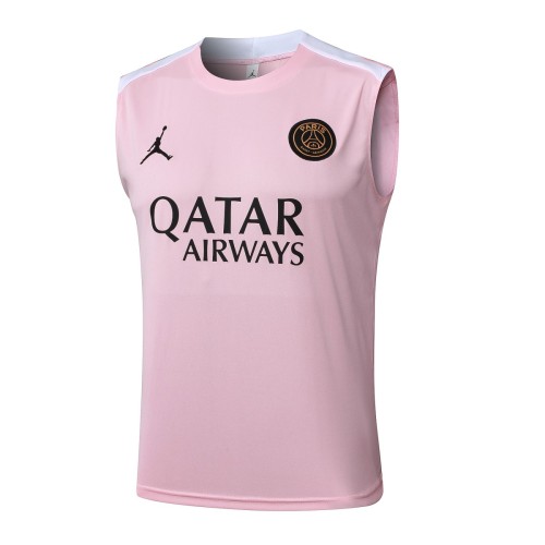 PSG 24/25 Sleeveless Jersey and Shorts Set D1239