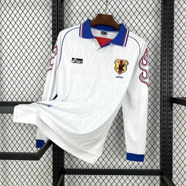 Japan 1998 World Cup Away Long Sleeve Retro Jersey