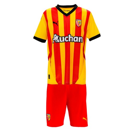 Kids RC Lens 24/25 Home Jersey and Short Kit