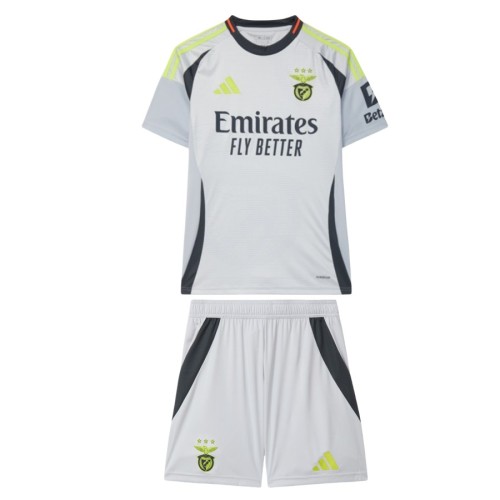 Kids Benfica 24/25 Third Jersey and Short Kit