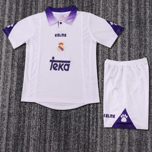 Kids Real Madrid 1997/1998 Home Retro Kit