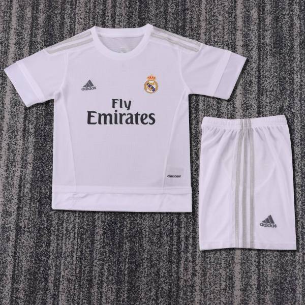 Kids Real Madrid 2015/2016 Home Retro Kit