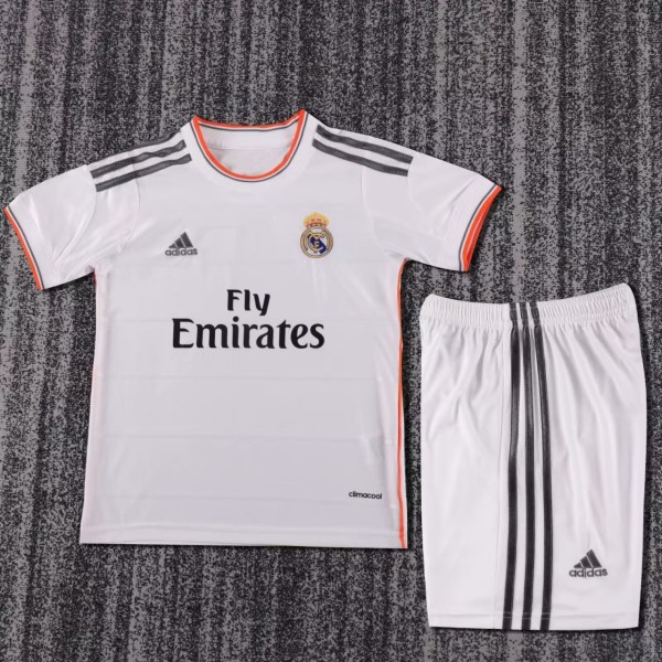 Kids Real Madrid 2013/2014 Home Retro Kit