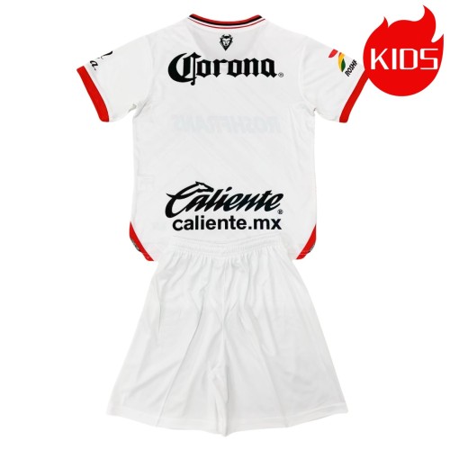 Kids Deportivo Toluca 24/25 Away Jersey and Short Kit