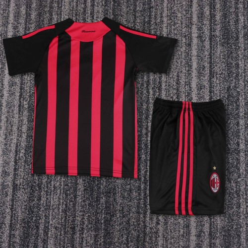 Kids AC Milan 2008/2009 Home Retro Kit