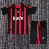 Kids AC Milan 2008/2009 Home Retro Kit
