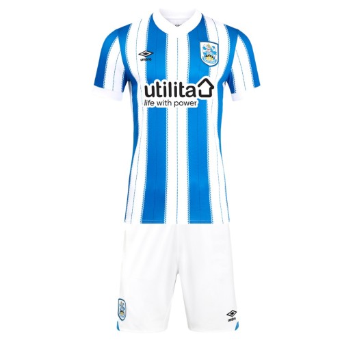 Kids Huddersfield Town 24/25 Home Jersey and Short Kit