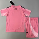 Kids Inter Miami CF 2025 Home Jersey and Short Kit
